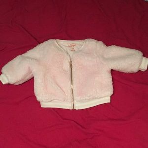 Baby Cat & Jack fuzzy jacket